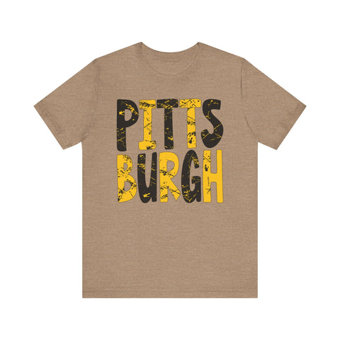 Pittsburgh Graphic Premium Fit T-shirt T-Shirt - YinzerShop