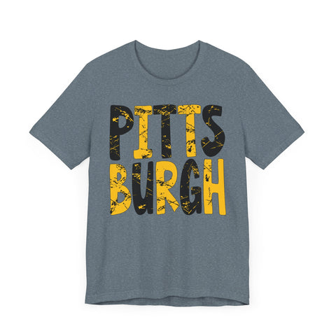 Pittsburgh Graphic Premium Fit T-shirt T-Shirt - YinzerShop