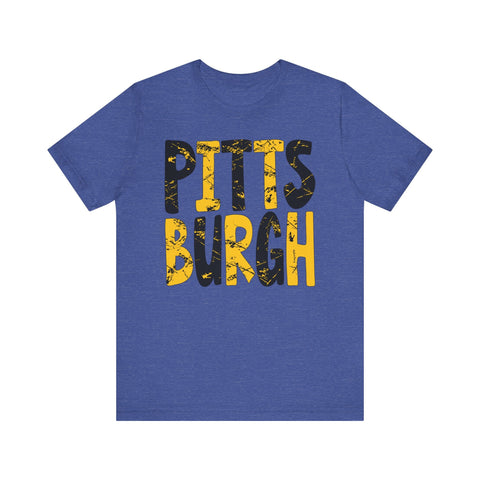 Pittsburgh Graphic Premium Fit T-shirt T-Shirt - YinzerShop