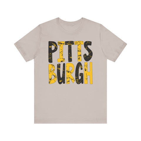 Pittsburgh Graphic Premium Fit T-shirt T-Shirt - YinzerShop