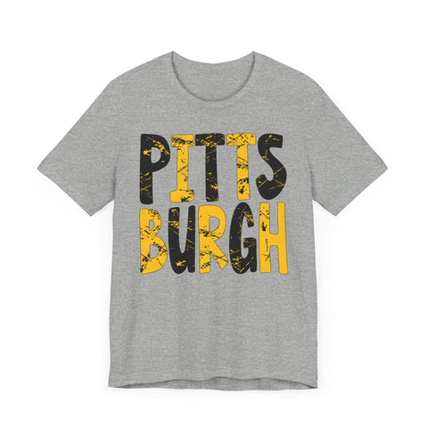 Pittsburgh Graphic Premium Fit T-shirt T-Shirt - YinzerShop