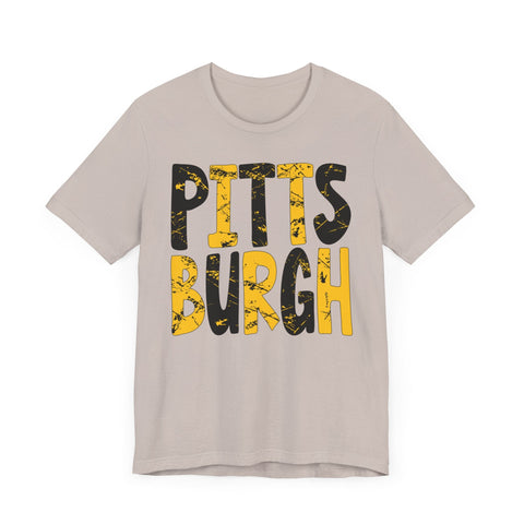 Pittsburgh Graphic Premium Fit T-shirt T-Shirt - YinzerShop
