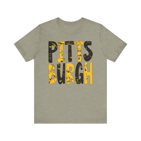 Pittsburgh Graphic Premium Fit T-shirt T-Shirt - YinzerShop