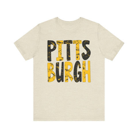 Pittsburgh Graphic Premium Fit T-shirt T-Shirt - YinzerShop