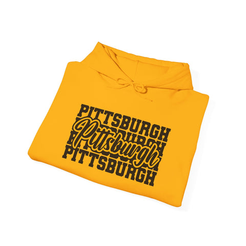 Pittsburgh Graphic Unisex Heavy Blend™ Hooded Sweatshirt Hoodie - YinzerShop