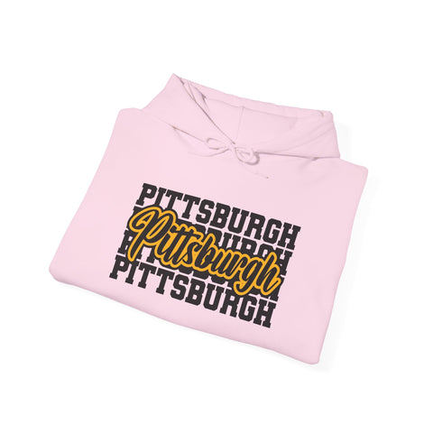 Pittsburgh Graphic Unisex Heavy Blend™ Hooded Sweatshirt Hoodie - YinzerShop