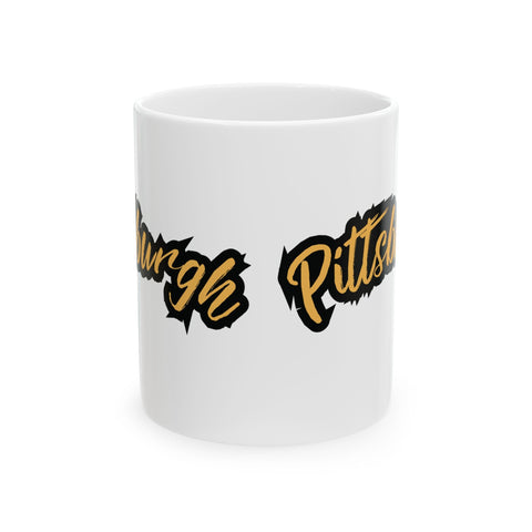 Pittsburgh Grunge - Coffee Mugs (11oz, 15oz) Mug - YinzerShop