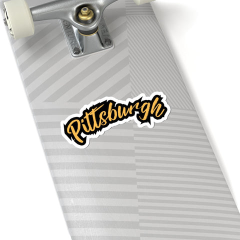 Pittsburgh Grunge - Kiss-Cut Stickers Paper Products - YinzerShop