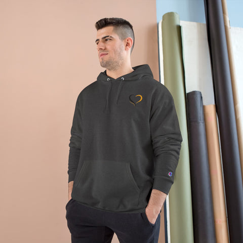 Pittsburgh Grunge - Print on back - Champion S700 Hoodie Hoodie - YinzerShop