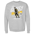 Pittsburgh Grunge Sweatshirt - Paul Coffey Long Sleeve Crewneck Cotton Polyester Blend Men's Crewneck Sweatshirt - YinzerShop
