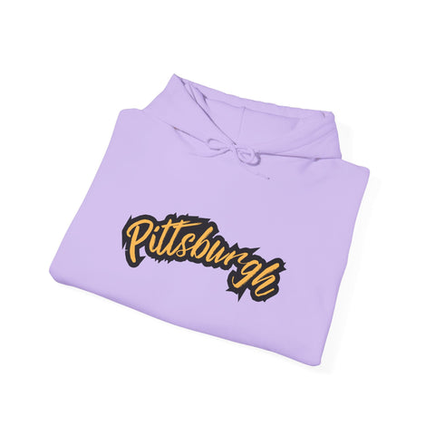 Pittsburgh Grunge - Unisex Heavy Blend™ Hooded Sweatshirt Hoodie - YinzerShop