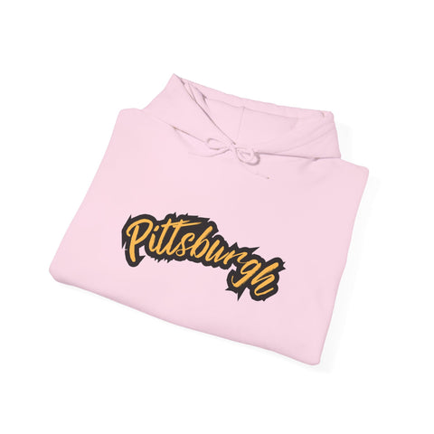 Pittsburgh Grunge - Unisex Heavy Blend™ Hooded Sweatshirt Hoodie - YinzerShop