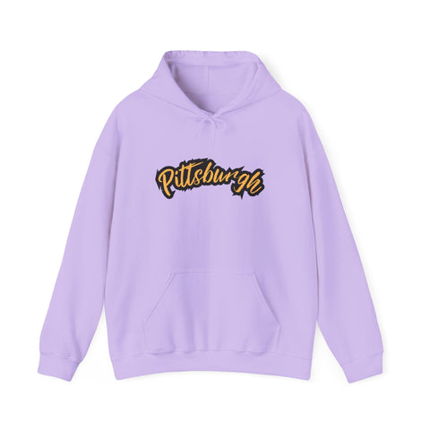 Pittsburgh Grunge - Unisex Heavy Blend™ Hooded Sweatshirt Hoodie - YinzerShop