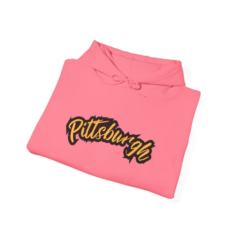 Pittsburgh Grunge - Unisex Heavy Blend™ Hooded Sweatshirt Hoodie - YinzerShop