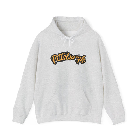 Pittsburgh Grunge - Unisex Heavy Blend™ Hooded Sweatshirt Hoodie - YinzerShop