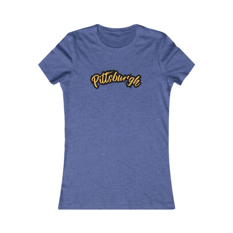Pittsburgh Grunge - Women's Favorite Tee T-Shirt - YinzerShop