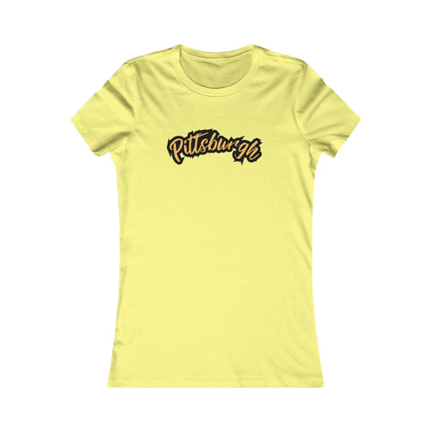 Pittsburgh Grunge - Women's Favorite Tee T-Shirt - YinzerShop