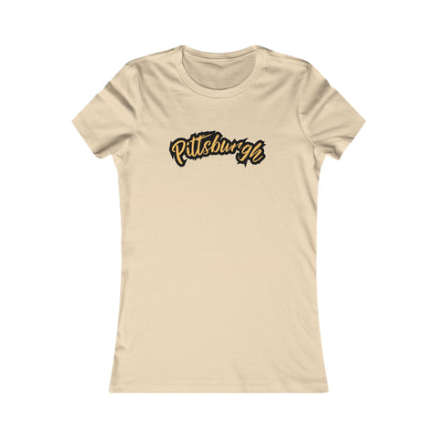 Pittsburgh Grunge - Women's Favorite Tee T-Shirt - YinzerShop