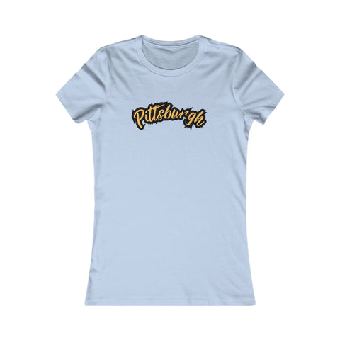 Pittsburgh Grunge - Women's Favorite Tee T-Shirt - YinzerShop