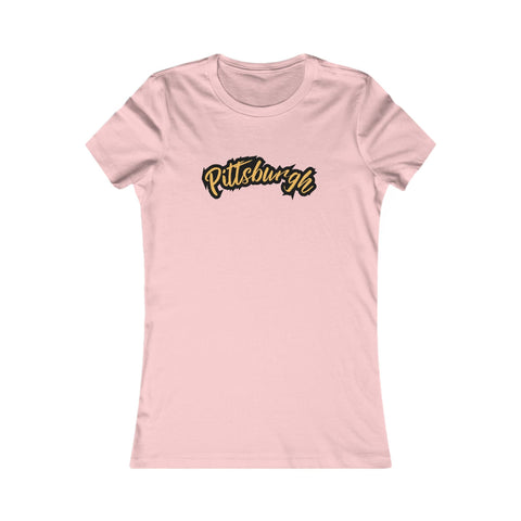 Pittsburgh Grunge - Women's Favorite Tee T-Shirt - YinzerShop