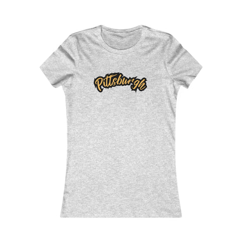 Pittsburgh Grunge - Women's Favorite Tee T-Shirt - YinzerShop