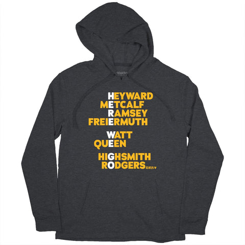 Pittsburgh Here We Go Names Pittsburgh Steelers-Pro Football - YinzerShop