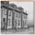 Pittsburgh, Historic Row Houses, 1941 Wood Picture MillWoodArt   