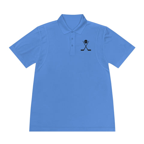 Pittsburgh Hockey "Crossed Sticks" - Men's Sport Polo Shirt T-Shirt - YinzerShop
