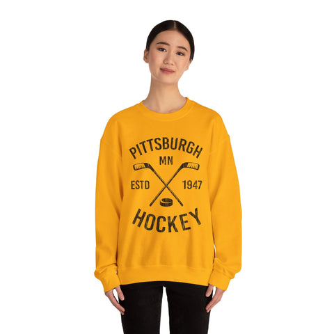 Pittsburgh Hockey - Heavy Blend™ Crewneck Sweatshirt Sweatshirt - YinzerShop