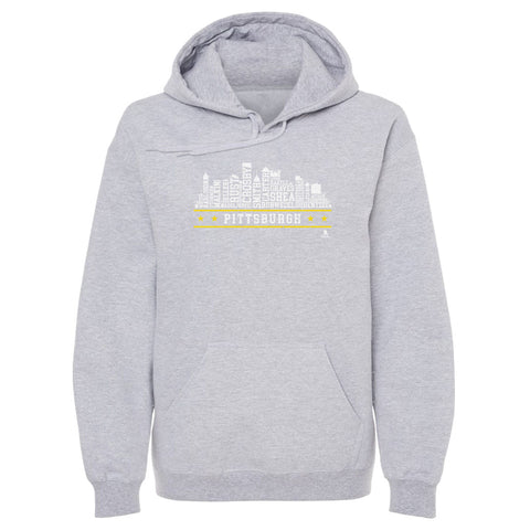 Pittsburgh Hockey Hoodie - Men's Hooded Sweatshirt Cotton Polyester Blend Men's Hoodie - YinzerShop