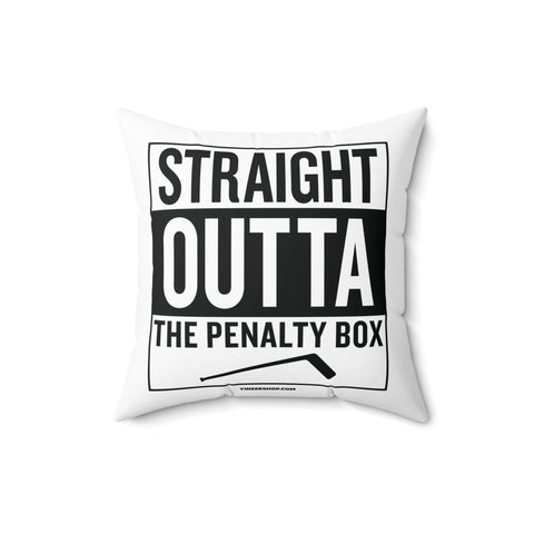Pittsburgh Hockey Pillow – Soft Polyester Cushion | Square Accent Pillow, Double Sided Print Home Decor - YinzerShop