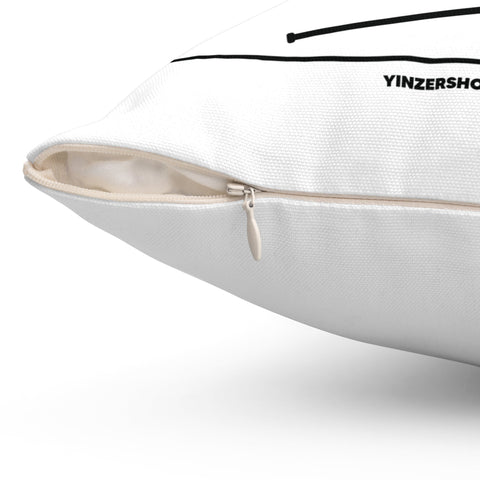 Pittsburgh Hockey Pillow – Soft Polyester Cushion | Square Accent Pillow, Double Sided Print Home Decor - YinzerShop