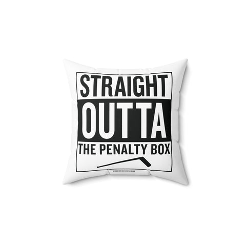Pittsburgh Hockey Pillow – Soft Polyester Cushion | Square Accent Pillow, Double Sided Print Home Decor - YinzerShop
