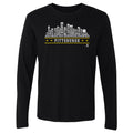 Pittsburgh Hockey T-Shirt – Roster Skyline 23 Cotton Crewneck Long Sleeve Tee Men's Long Sleeve T-Shirt - YinzerShop