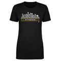 Pittsburgh Hockey T-Shirt – Slim Fit Cotton Crewneck Roster Skyline Tee Women's T-Shirt - YinzerShop