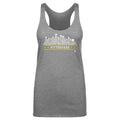 Pittsburgh Hockey Tank – Slim Fit Digitally Printed Roster Skyline Top Women's Tank Top - YinzerShop