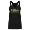 Pittsburgh Hockey Tank – Slim Fit Digitally Printed Roster Skyline Top Women's Tank Top - YinzerShop