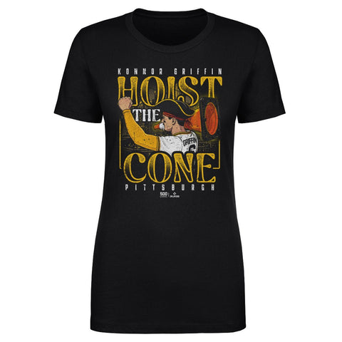Pittsburgh Hoist T-Shirt - Konnor Griffin Slim Fit Cotton Crewneck Tee Women's T-Shirt - YinzerShop