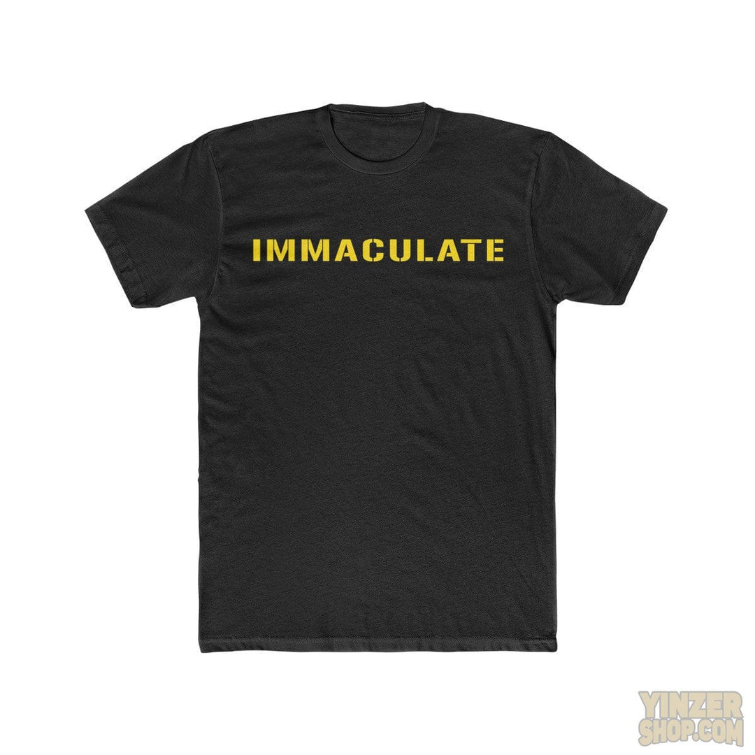 Pittsburgh IMMACULATE T-Shirt T-Shirt Printify Solid Black L 