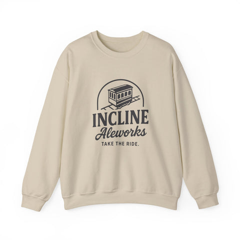 Pittsburgh Incline Aleworks - Heavy Blend™ Crewneck Sweatshirt Sweatshirt - YinzerShop
