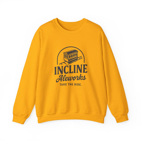 Pittsburgh Incline Aleworks - Heavy Blend™ Crewneck Sweatshirt Sweatshirt - YinzerShop