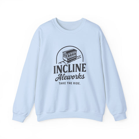 Pittsburgh Incline Aleworks - Heavy Blend™ Crewneck Sweatshirt Sweatshirt - YinzerShop