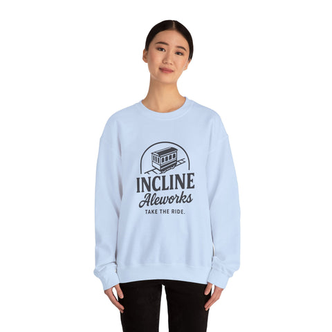 Pittsburgh Incline Aleworks - Heavy Blend™ Crewneck Sweatshirt Sweatshirt - YinzerShop