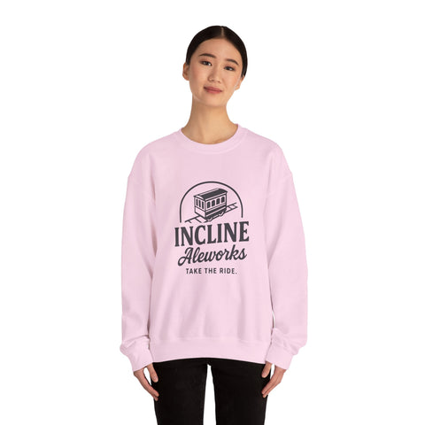 Pittsburgh Incline Aleworks - Heavy Blend™ Crewneck Sweatshirt Sweatshirt - YinzerShop