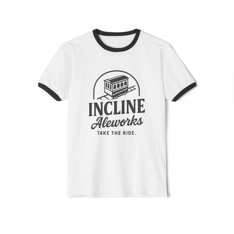 Pittsburgh Incline Aleworks - Unisex Cotton Ringer T-Shirt T-Shirt - YinzerShop