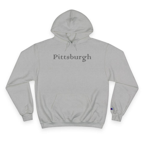 Pittsburgh Irish Clover - Print on back - Champion Hoodie Hoodie - YinzerShop