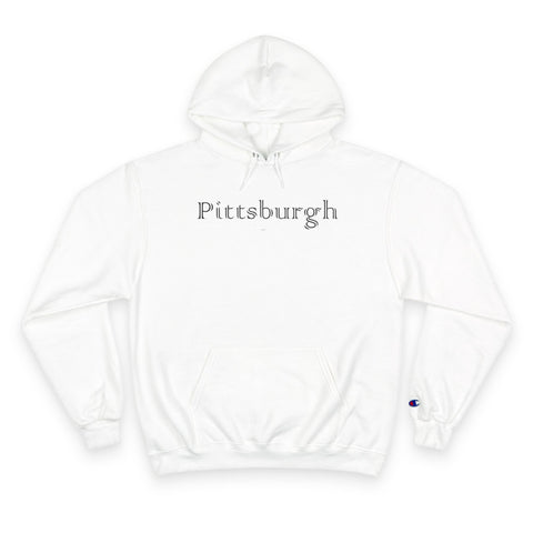 Pittsburgh Irish Clover - Print on back - Champion Hoodie Hoodie - YinzerShop