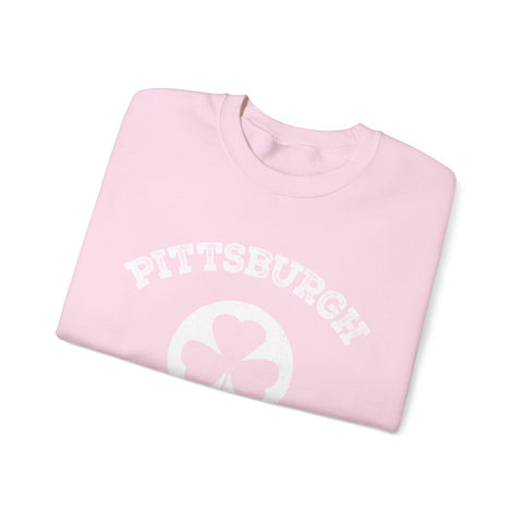 Pittsburgh Irish - Heavy Blend™ Crewneck Sweatshirt Sweatshirt - YinzerShop
