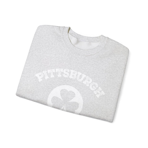 Pittsburgh Irish - Heavy Blend™ Crewneck Sweatshirt Sweatshirt - YinzerShop