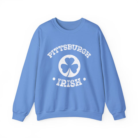 Pittsburgh Irish - Heavy Blend™ Crewneck Sweatshirt Sweatshirt - YinzerShop